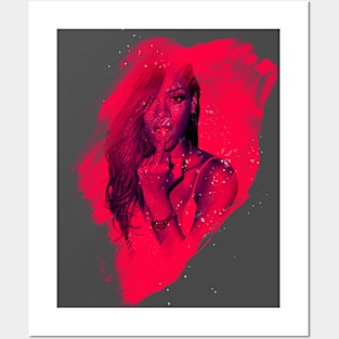 Rihanna Painting Posters and Art